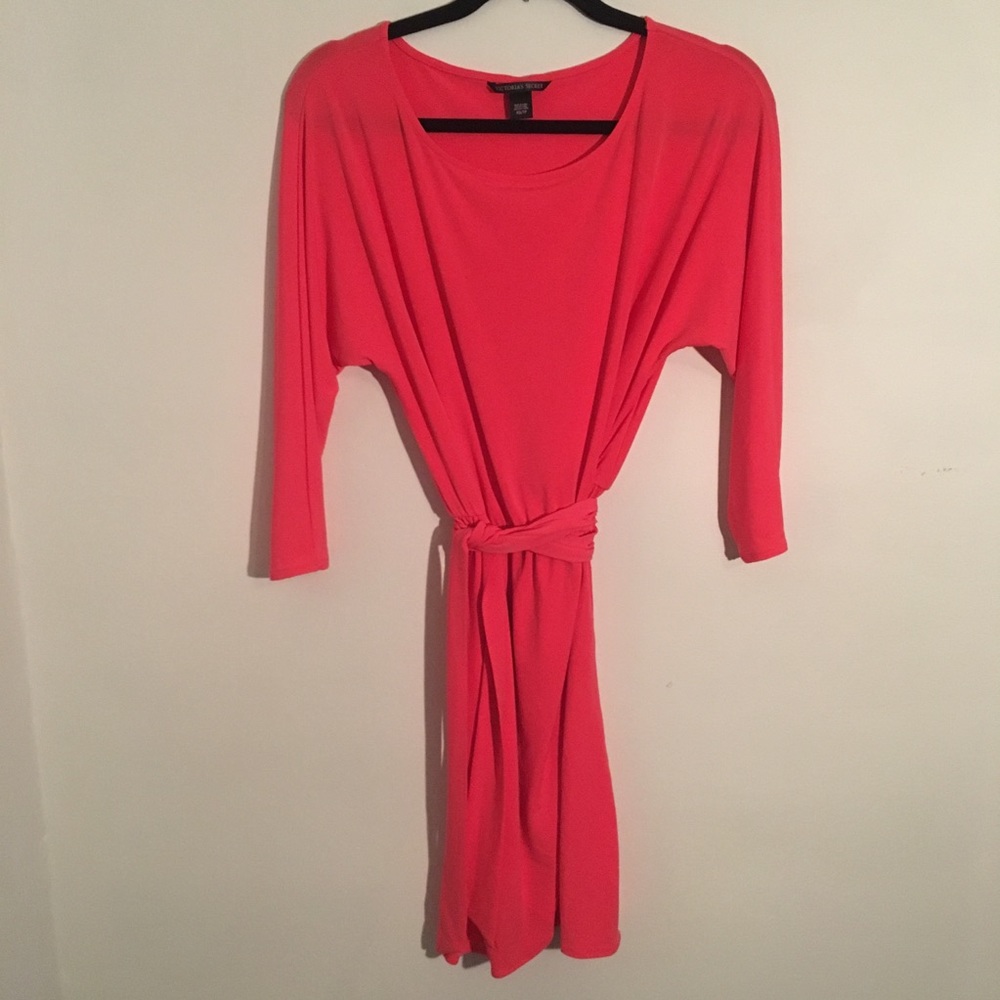 Coral dress